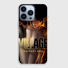 Чехол для iPhone 13 Pro с принтом Resident Evil Village в Белгороде,  |  | resident evil village | survival horror | деревня | компьютерная игра | леди альсина димитреску | обитель зла | ужас выживания