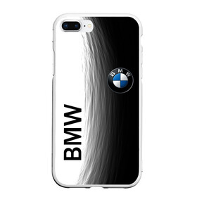 Чехол для iPhone 7Plus/8 Plus матовый с принтом Black and White. BMW в Белгороде, Силикон | Область печати: задняя сторона чехла, без боковых панелей | auto | black | bmw | buddhism | car | cars | club | drift | dualism | germany | power | road | strength | tuning | white | yang | yin | авто | автомобиль | автопром | белое | бмв | буддизм | германия | гонки | дорога | дуализм | инь | лого | машина | мощь