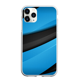 Чехол для iPhone 11 Pro матовый с принтом Blue Sport Style в Белгороде, Силикон |  | 3d | 3д | sport | абстракция | линии | паттерн | соты | спортивный стиль | текстуры