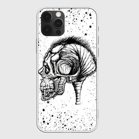 Чехол для iPhone 12 Pro Max с принтом Череп Зверь и Брызги в Белгороде, Силикон |  | beast | head | skulls | vampire | голова | животные | зверь | зубы | кости | мозги | паттерн | полосы | природа | скелет | текстура | точки | узор | хо | цветы | чб | черепа | черный | яркий