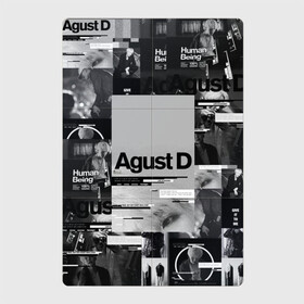 Магнитный плакат 2Х3 с принтом Agust D в Белгороде, Полимерный материал с магнитным слоем | 6 деталей размером 9*9 см | Тематика изображения на принте: agust | bts | d | k pop | suga | агуст | бтс | ди | к поп | кей поп | шуга