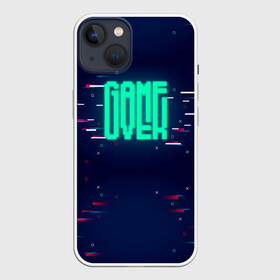 Чехол для iPhone 13 с принтом Game Over в Белгороде,  |  | darknet | ddos | game | hack | hacker | hax | neon | over | watch dogs | атака | взлом | код | кто я | неон | программист | хакер | хакинг