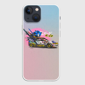 Чехол для iPhone 13 mini с принтом Sonic racer в Белгороде,  |  | Тематика изображения на принте: sonic | доктор эггман | ёж | ёж шедоу | ехидна наклз | майлз прауэр | соник | тейлз | эми роуз