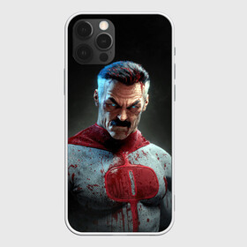 Чехол для iPhone 12 Pro Max с принтом Омнимен в Белгороде, Силикон |  | allen | invincible | omni man | omniman | superhero | алиен | аллен | инвинсибл | неуязвимый | омнимен | омнимэн | супергерои