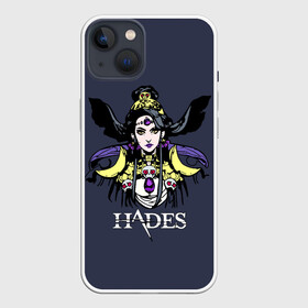 Чехол для iPhone 13 с принтом Hades в Белгороде,  |  | hades | zagreus | zagrey | богиня ночи | древняя греция | загрей | логотипы игр | мифология | никта | олимп | персонажи игр | хадес | хадис | хейдес | хейдс
