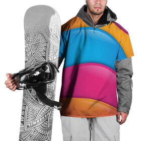 Накидка на куртку 3D с принтом Candy rainbow в Белгороде, 100% полиэстер |  | 3d | 3д | sport | абстракция | линии | паттерн | соты | спортивный стиль | текстуры