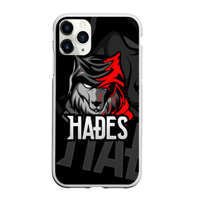 Чехол для iPhone 11 Pro матовый с принтом Hades в Белгороде, Силикон |  | hades | roguelike | бесконечные круги ада | волк | компьютерная игра | красный | эмблема