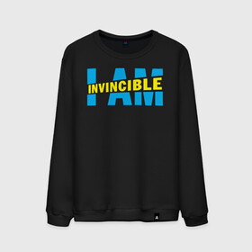 Мужской свитшот хлопок с принтом I am Invincible в Белгороде, 100% хлопок |  | allen | invincible | omni man | omniman | superhero | алиен | аллен | инвинсибл | неуязвимый | омнимэн | супергерои