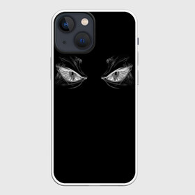 Чехол для iPhone 13 mini с принтом Smoke Eyes в Белгороде,  |  | beast | darkness | evil | eyes | monster | otherworld | shadow | sight | sinister | smoke | steam | взгляд | глаза | дым | зверь | зло | зловещие | монстр | пар | потустороннее | существо | тень | тьма