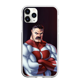 Чехол для iPhone 11 Pro матовый с принтом Омнимен в Белгороде, Силикон |  | allen | invincible | omni man | omniman | superhero | алиен | аллен | инвинсибл | неуязвимый | омнимэн | супергерои