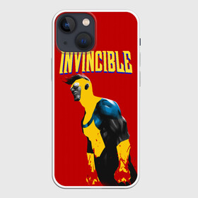 Чехол для iPhone 13 mini с принтом Неуязвимый в Белгороде,  |  | allen | invincible | omni man | omniman | superhero | алиен | аллен | инвинсибл | неуязвимый | омнимэн | супергерои