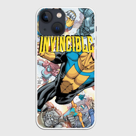Чехол для iPhone 13 mini с принтом Неуязвимый в Белгороде,  |  | allen | invincible | omni man | omniman | superhero | алиен | аллен | инвинсибл | неуязвимый | омнимэн | супергерои