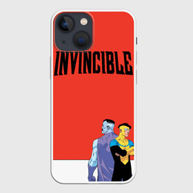 Чехол для iPhone 13 mini с принтом Invincible в Белгороде,  |  | allen | invincible | omni man | omniman | superhero | алиен | аллен | инвинсибл | неуязвимый | омнимэн | супергерои