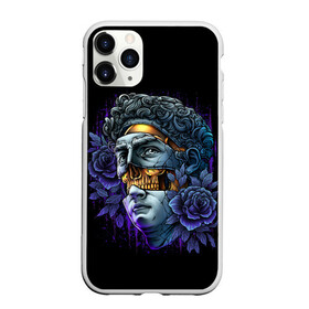 Чехол для iPhone 11 Pro матовый с принтом David Skull в Белгороде, Силикон |  | adam | david | italia | michelangelo | neon | roses | skull | античность | архитектор | век | давид | древность | италия | итальянский | картина | микеланджело | мыслитель | неон | поэт | роза | скульптор | скульптура | статуя