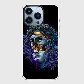 Чехол для iPhone 13 Pro с принтом David Skull в Белгороде,  |  | adam | david | italia | michelangelo | neon | roses | skull | античность | архитектор | век | давид | древность | италия | итальянский | картина | микеланджело | мыслитель | неон | поэт | роза | скульптор | скульптура | статуя