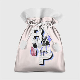 Подарочный 3D мешок с принтом BP Style в Белгороде, 100% полиэстер | Размер: 29*39 см | Тематика изображения на принте: black pink | blackpink | pop | блэк пинк | ким дженни | ким джи су | корейцы | лалиса манобан | музыка | поп | попса | розэ