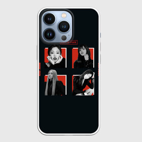 Чехол для iPhone 13 Pro с принтом BLACKPINK | Red and black в Белгороде,  |  | black pink | blackpink | pop | блэк пинк | ким дженни | ким джи су | корейцы | лалиса манобан | музыка | поп | попса | розэ