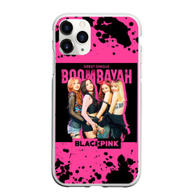 Чехол для iPhone 11 Pro Max матовый с принтом Boombayah в Белгороде, Силикон |  | black pink | blackpink | pop | блэк пинк | ким дженни | ким джи су | корейцы | лалиса манобан | музыка | поп | попса | розэ