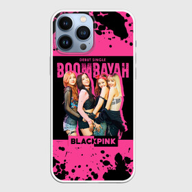 Чехол для iPhone 13 Pro Max с принтом Boombayah в Белгороде,  |  | Тематика изображения на принте: black pink | blackpink | pop | блэк пинк | ким дженни | ким джи су | корейцы | лалиса манобан | музыка | поп | попса | розэ