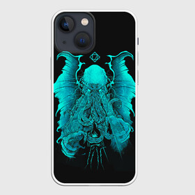 Чехол для iPhone 13 mini с принтом Зов Ктулху в Белгороде,  |  | ancient | azathoth | call | cthulhu | dagon | good | howard | hydra | lovecraft | luck | nyarlathotep | of | phillips | the | unknown | yog sothoth | азатот | гидра | говард | дагон | древний | зов | йог сотот | ктулху | лавкрафт | неведомый | ньярлатотеп