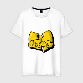 Мужская футболка хлопок с принтом Wu-Tang Style в Белгороде, 100% хлопок | прямой крой, круглый вырез горловины, длина до линии бедер, слегка спущенное плечо. | black | gza | hip hop | method man | music | new york | odb | old school | rap | rza | wu tang | wu tang clan | аудио | винил | ву тэнг | граффити | диджей | кассета | микрофон | музыка | нью йорк | пластинка | рэп | рэпер | хип хоп