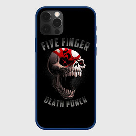 Чехол для iPhone 12 Pro с принтом Five Finger Death Punch | 5FDP в Белгороде, силикон | область печати: задняя сторона чехла, без боковых панелей | 5fdp | america | death | ffdp | finger | five | hard | metal | music | punch | rock | skull | states | united | usa | америка | метал | музыка | рок | сша | хард | череп