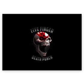 Поздравительная открытка с принтом Five Finger Death Punch | 5FDP в Белгороде, 100% бумага | плотность бумаги 280 г/м2, матовая, на обратной стороне линовка и место для марки
 | 5fdp | america | death | ffdp | finger | five | hard | metal | music | punch | rock | skull | states | united | usa | америка | метал | музыка | рок | сша | хард | череп