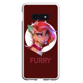 Чехол для Samsung S10E с принтом Furry fox в Белгороде, Силикон | Область печати: задняя сторона чехла, без боковых панелей | furry | furry fox | антропоморфное животное | животные | зверь | лиса | фурри | человек