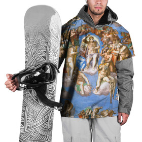 Накидка на куртку 3D с принтом Микеланджело страшный суд в Белгороде, 100% полиэстер |  | Тематика изображения на принте: буонарроти | картина | микеланджело | последний | приговор | страшный | суд | фреска