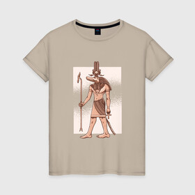 Женская футболка хлопок с принтом Египетский Бог Крокодил Собек в Белгороде, 100% хлопок | прямой крой, круглый вырез горловины, длина до линии бедер, слегка спущенное плечо | ancient god | ankh | crocodile | demiurg | egypt | elder god | nile | osiris | ra | sobek | анх | бог воды | бог нила | божество | демиург | древний египет | египетские боги | египетские иероглифы | египтянин | крокодилополь