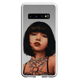 Чехол для Samsung Galaxy S10 с принтом Hot Lisa в Белгороде, Силикон | Область печати: задняя сторона чехла, без боковых панелей | black pink | blackpink | pop | блэк пинк | ким дженни | ким джи су | корейцы | лалиса манобан | музыка | поп | попса | розэ