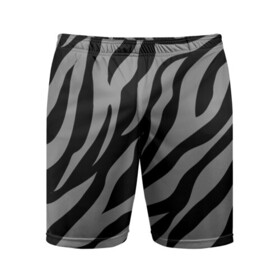 Мужские шорты спортивные с принтом Камуфляж Зебра в Белгороде,  |  | camo | zebra | зебра | камуфляж | полосы