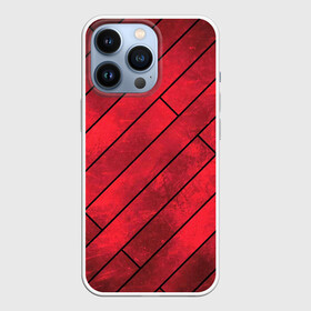 Чехол для iPhone 13 Pro с принтом Red Boards Texture в Белгороде,  |  | Тематика изображения на принте: attrition | boards | comic | dark | gloss | iron | light | metal | red | slabs | texture | wood | абстракция | глянец | дерево | доски | железо | картина | комикс | красный | линии | металл | паттерн | плиты | полосы | потертость | светлый