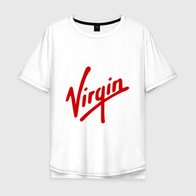 Мужская футболка хлопок Oversize с принтом Virgin | Richard Branson в Белгороде, 100% хлопок | свободный крой, круглый ворот, “спинка” длиннее передней части | galactic | бренсен | бренсон | брэнсeн | брэнсон | вингин | вирджин | вирджн | галактик | ричард