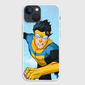 Чехол для iPhone 13 mini с принтом Неуязвимый в Белгороде,  |  | allen | invincible | omni man | omniman | superhero | алиен | аллен | инвинсибл | неуязвимый | омнимэн | супергерои