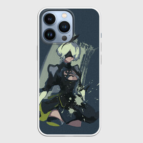 Чехол для iPhone 13 Pro с принтом nier automata в Белгороде,  |  | 2b | ahegao | anime | girl | nier automata | replicant | waifu | аниме | ахегао | нир автомата | отаку | охегао | тян | тяночка