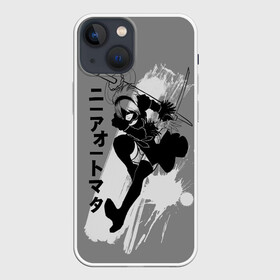 Чехол для iPhone 13 mini с принтом Nier в Белгороде,  |  | 2b | ahegao | anime | girl | nier automata | replicant | waifu | аниме | ахегао | нир автомата | отаку | охегао | тян | тяночка