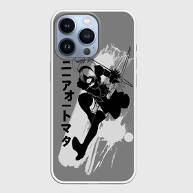 Чехол для iPhone 13 Pro с принтом Nier в Белгороде,  |  | 2b | ahegao | anime | girl | nier automata | replicant | waifu | аниме | ахегао | нир автомата | отаку | охегао | тян | тяночка