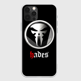 Чехол для iPhone 12 Pro Max с принтом Hades в Белгороде, Силикон |  | hades | roguelike | бесконечные круги ада | клыки | компьютерная игра | череп | эмблема