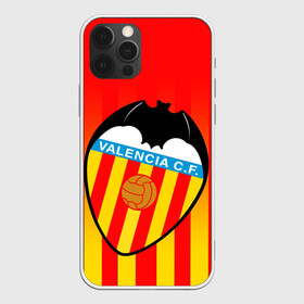 Чехол для iPhone 12 Pro с принтом FC VALENCIA ФК ВАЛЕНСИЯ в Белгороде, силикон | область печати: задняя сторона чехла, без боковых панелей | Тематика изображения на принте: fc valencia | fifa | football | football club. | sport | uefa | английская премьер лига | лига финал | матч | спорт | уефа | финал | фифа | фк валенсия | футбол | футбольный клуб