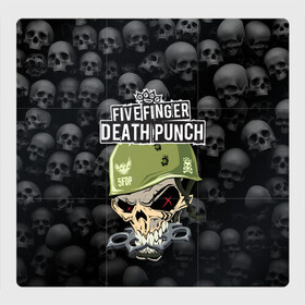 Магнитный плакат 3Х3 с принтом Five Finger Death Punch 5FDP (Z) в Белгороде, Полимерный материал с магнитным слоем | 9 деталей размером 9*9 см | 5fdp | 5фдп | ffdp | five finger death punch | ivan moody | living the dream | zoltan bathory | альтернатива | грув метал | золтан батори | музыка | ню метал | рок | хард рок