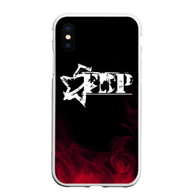 Чехол для iPhone XS Max матовый с принтом 5FDP RED SMOKE (Z) в Белгороде, Силикон | Область печати: задняя сторона чехла, без боковых панелей | 5fdp | 5фдп | ffdp | five finger death punch | ivan moody | living the dream | zoltan bathory | альтернатива | грув метал | золтан батори | музыка | ню метал | рок | хард рок