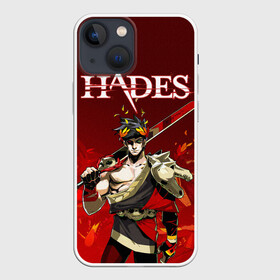 Чехол для iPhone 13 mini с принтом Hades Zagrei в Белгороде,  |  | dionysus | hades | roguelike | zagrei | бесконечные круги ада | дионис | загрей | компьютерная игра | мифология