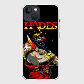 Чехол для iPhone 13 с принтом Hades в Белгороде,  |  | hades | roguelike | аид | бесконечные круги ада | бог подземного мира | компьютерная игра | мифология