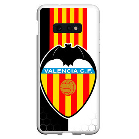 Чехол для Samsung S10E с принтом FC VALENCIA ФК ВАЛЕНСИЯ в Белгороде, Силикон | Область печати: задняя сторона чехла, без боковых панелей | Тематика изображения на принте: fc valencia | fifa | football | football club. | sport | uefa | английская премьер лига | лига финал | матч | спорт | уефа | финал | фифа | фк валенсия | футбол | футбольный клуб