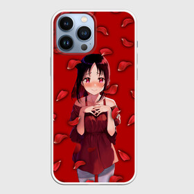 Чехол для iPhone 13 Pro Max с принтом Госпожа Кагуя в Белгороде,  |  | anime girl | baby | kaguya | kaguya sama | kaguya sama: love is war | kawaii | love | rose | госпожа кагуя в любви как на войне | девочка | девушка | кавайный | кагуя | кагуя шиномия | лепестки роз | любовь | милые | персонажи аниме | розы 