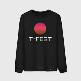 Мужской свитшот хлопок с принтом T-Fest в Белгороде, 100% хлопок |  | 0372 | t fest | рэпер | т фест | ти фест | тифест | тфест