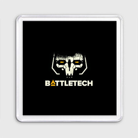 Магнит 55*55 с принтом BATTLETECH в Белгороде, Пластик | Размер: 65*65 мм; Размер печати: 55*55 мм | battle tech | battletech | game | games | батл тех | батлтеч | игра | игры | мех | мехи | роботы