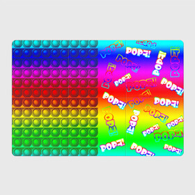 Магнитный плакат 3Х2 с принтом POP it! в Белгороде, Полимерный материал с магнитным слоем | 6 деталей размером 9*9 см | pop it | rainbow | simple dimple | toy | игрушка | поп ит | радуга | симпл димпл