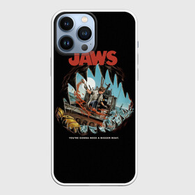 Чехол для iPhone 13 Pro Max с принтом Jaws cinema в Белгороде,  |  | jaws | jaws 2 | jaws movie | кино | челюсти | челюсти 2 | челюсти фильм